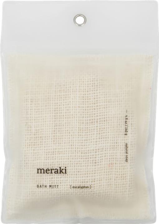 Actual product image Meraki Bath mitt, Eucalyptus, 140 g