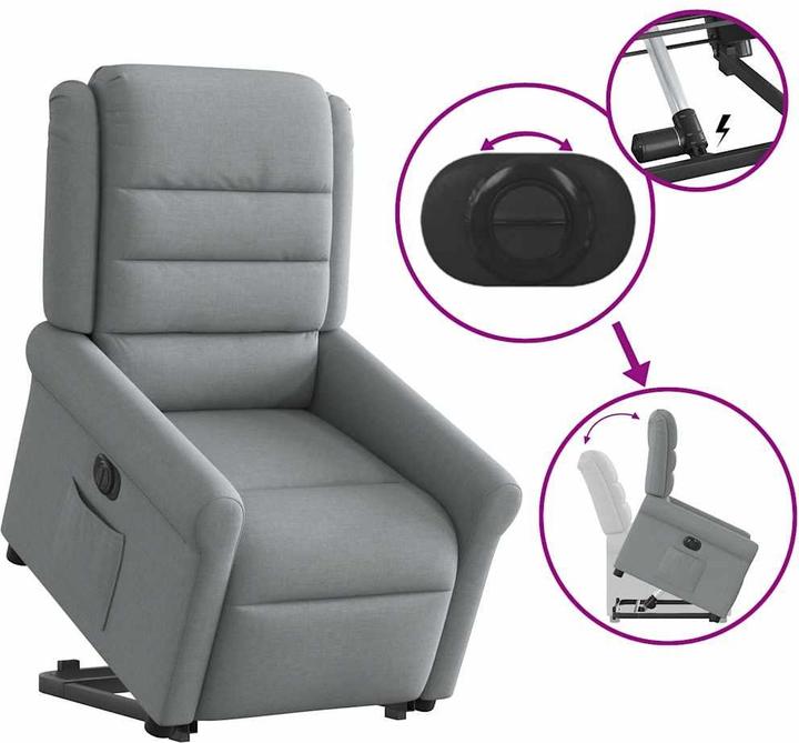 Actual product image vidaXL Relaxsessel mit Aufstehhilfe