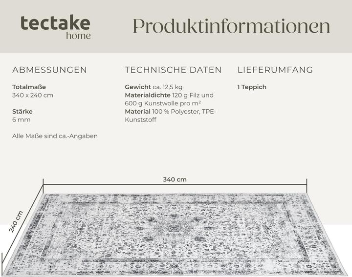 Produktbild tectake Aliya (340 x 240 cm)