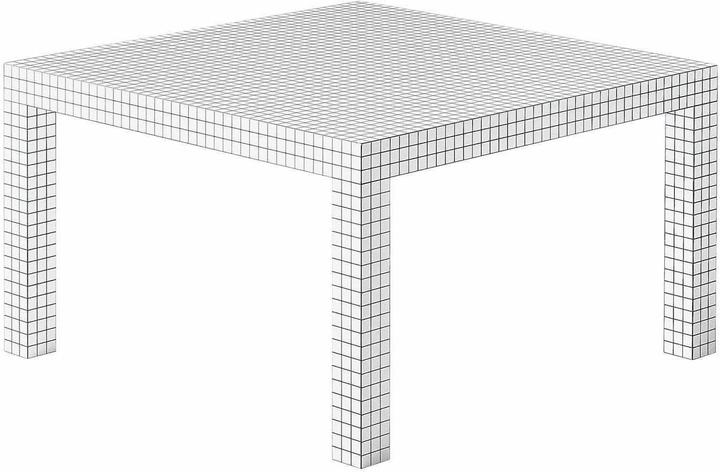 Zanotta Quaderna 2600 table