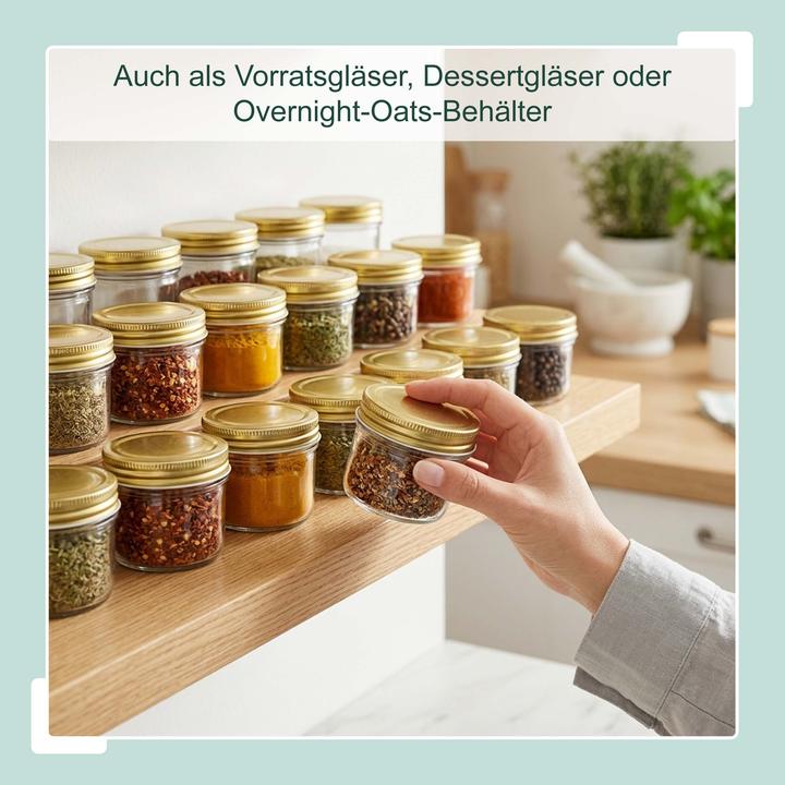 Produktbild Relaxdays Einmachgläser-Set (0.12 l)