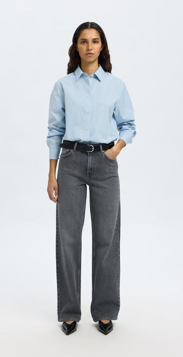 Actual product image Selected Femme Relaxed Fit Baumwoll Hemd (40)