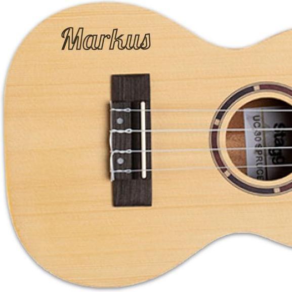 Produktbild Stagg Ukulele US-30 Sopran-Ukulele mit personalisierter Gravur (Soprano)