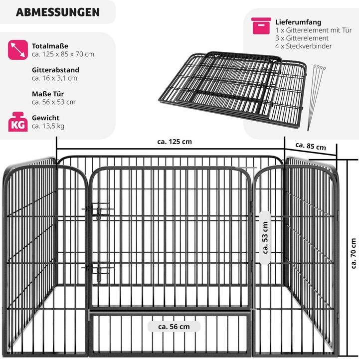 Immagine prodotto tectake Box per cuccioli