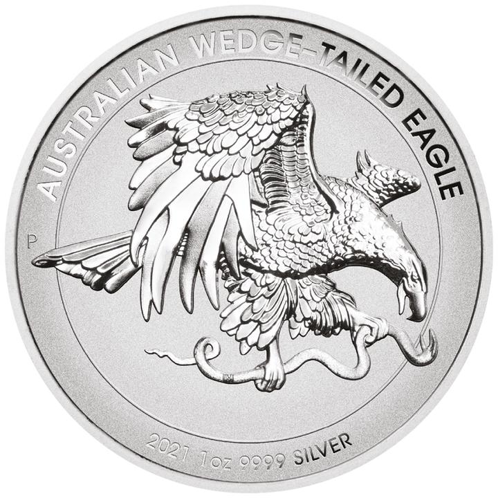 Actual product image The Perth Mint Silber Wedge Tailed Eagle 1 oz RP - High Relief 2021 (999.90, 2021)