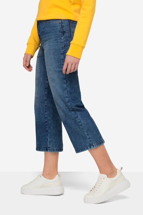 Produktbild Laurasøn Streifenjeans, Marlenehose, 5-Pocket (38)