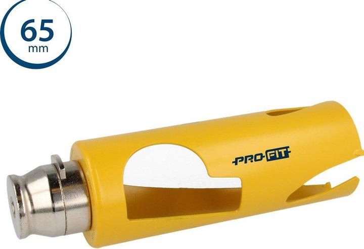 Actual product image Pro-Fit Pro multi-purpose hole saw 32 - 210 mm working length 152 mm (65 millimetres)