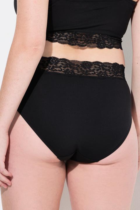 Immagine prodotto TruYou TRUYOU-Midislips, 3er-Pack, Spitze, uni/Leomuster (54)