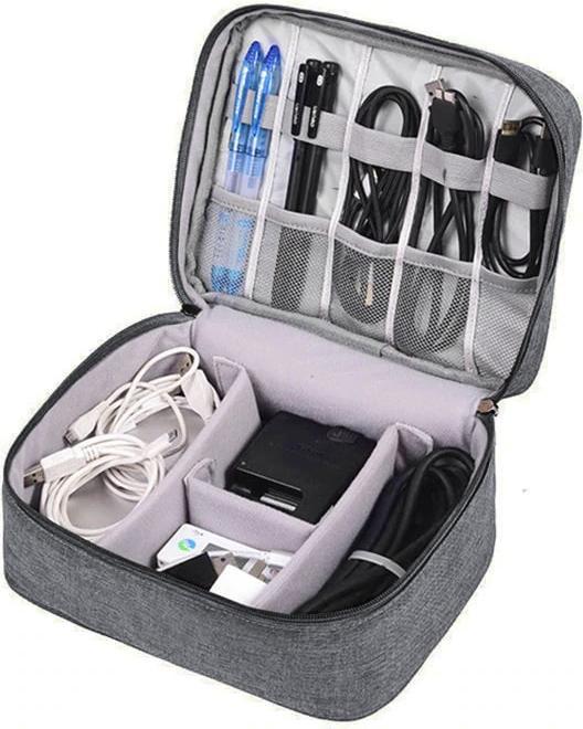 Actual product image JTI Electronics bag, grey