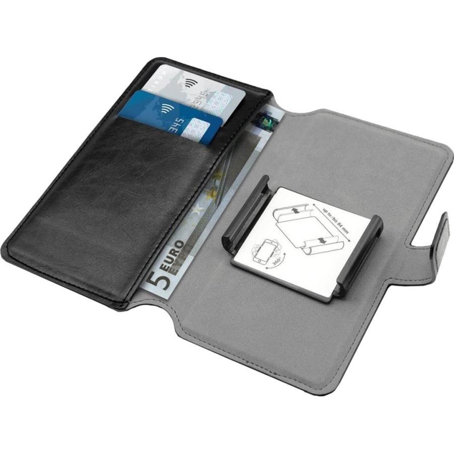 Thumbnail - Puro Universal Wallet 360° - XXL - fli (Universal), Smartphone Hülle, Schwarz