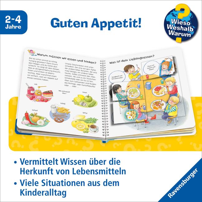 Actual product image Ravensburger Was essen wir? (German, Doris Rübel, 2015)