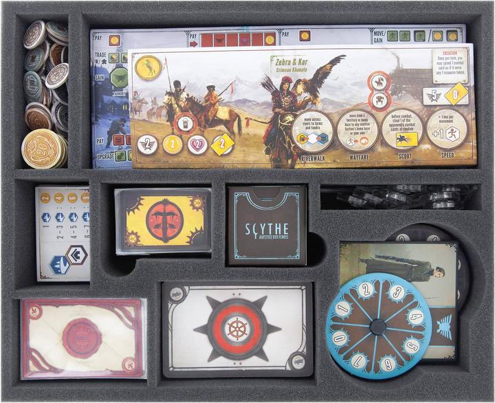 Actual product image Feldherr AV02SET - Foam Tray Set for Scythe: Legendary Box, Board Game Box (Plastic)