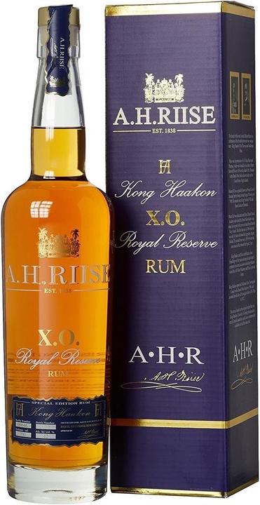 Actual product image A.H.Riise XO. Royal Reserve Kong Haakon (1 x 70 cl)