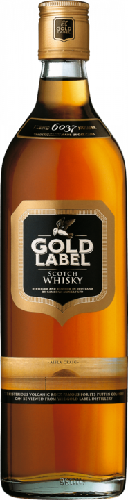 Immagine prodotto Gold Label whisky (Miscelato Whisky, Whisky scozzese, 1 x 10 cl)