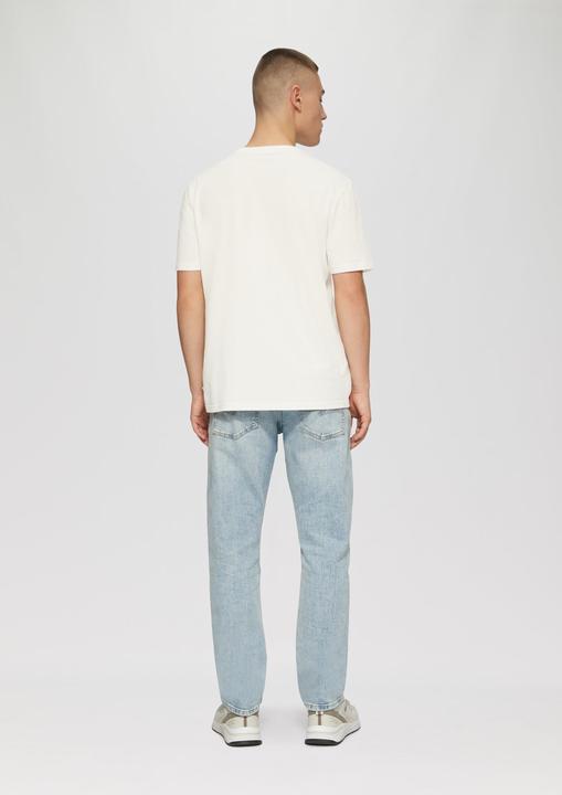 Produktbild S.Oliver T-Shirt Basic Rundhals T-Shirt mit Frontprint (M)