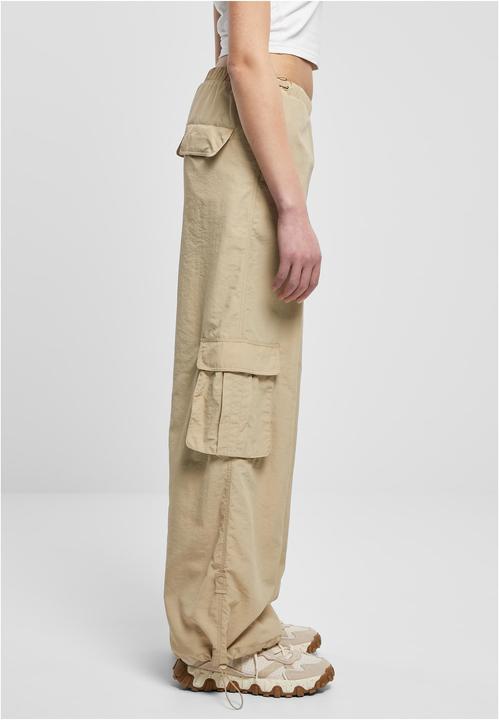 Image du produit Urban Classics Ladies Wide Crinkle Nylon Cargo Pants (4XL)