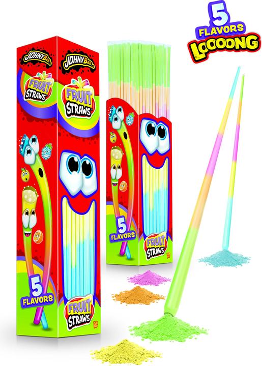 Produktbild Johny Bee Fruit Straws (12 g)