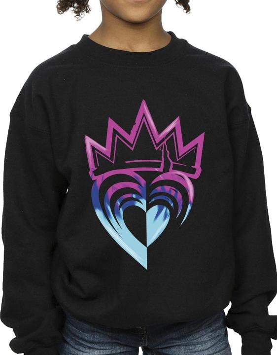 Immagine prodotto Disney Descendants Pink Crown Felpa Ragazze (152, 158)