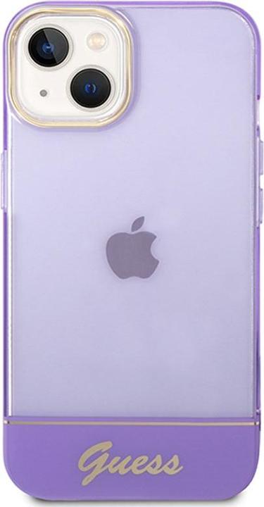 Produktbild Guess GUHCP14MHGCOU iPhone 14 Plus 6,7" fioletowy/purple hardcase Translucent (Apple iPhone 14 Plus)