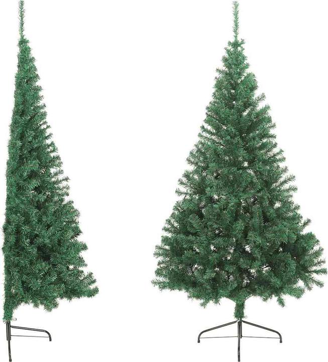 Produktbild vidaXL künstlicher halber Weihnachtsbaum (210 cm)