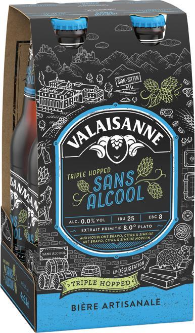 Actual product image Valaisanne Craft beer (4 x 33 cl)