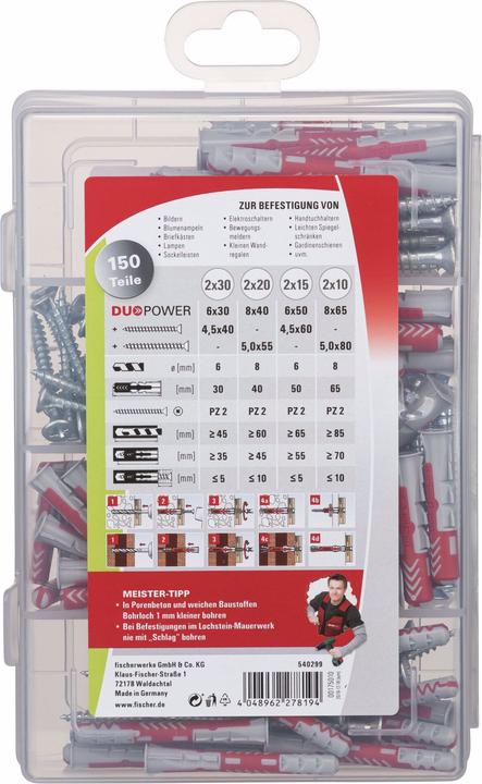 Produktbild Fischer Meister-Box Altbau + S (150 Stk.)