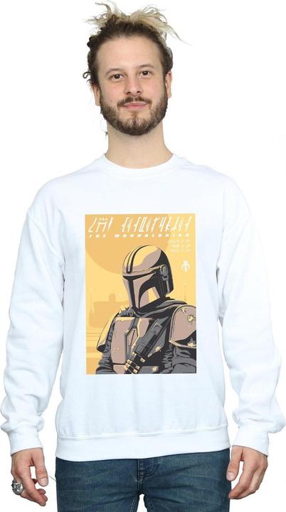 Produktbild Star Wars The Mandalorian Art Poster Sweatshirt (S)