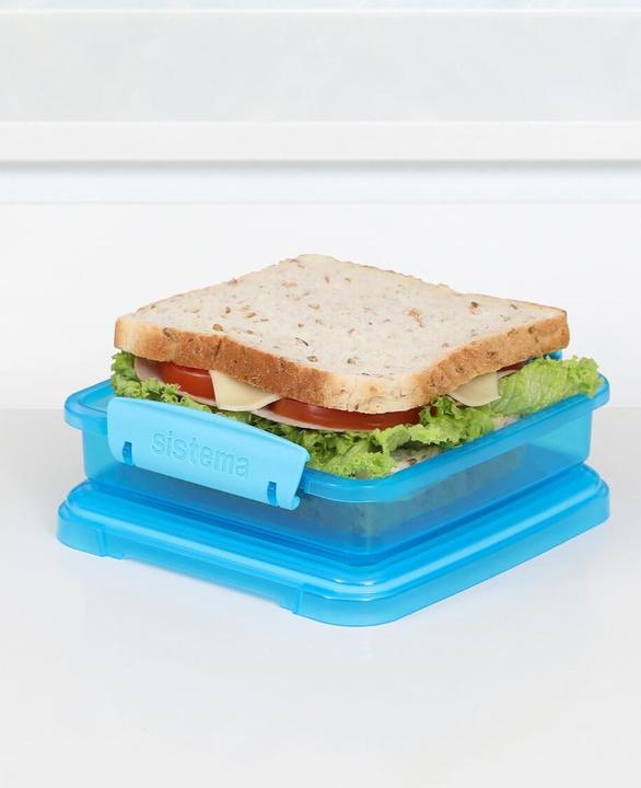 Actual product image Sistema Sandwich Box 450 ml assorted colours