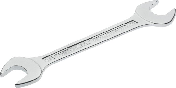 Produktbild HAZET Doppel-Maulschlüssel 450N-34X36 ∙ Aussen Sechskant Profil ∙ 34 x 36 mm