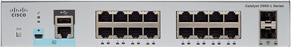 Produktbild Cisco 2960L-16TS-LL: 16 Port LAN Lite SW (16 Ports)