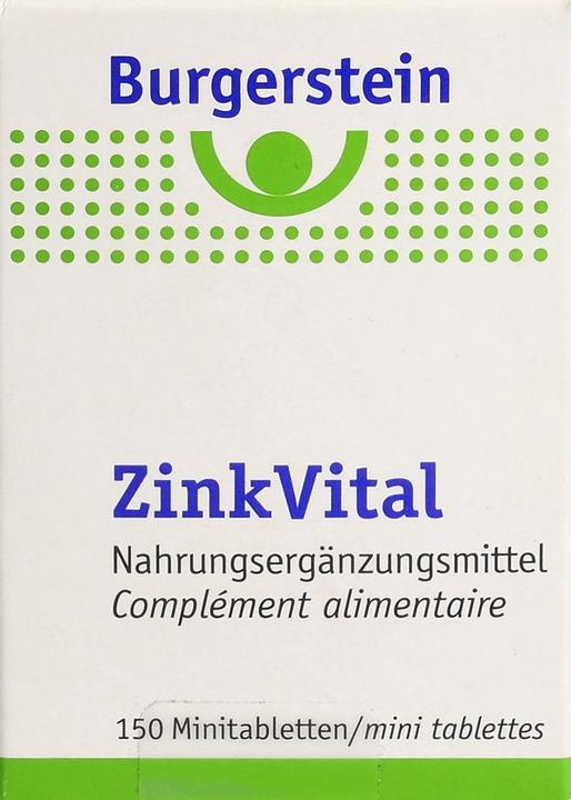 Produktbild Burgerstein ZinkVital (150 Stück, Tabletten, 150 g)
