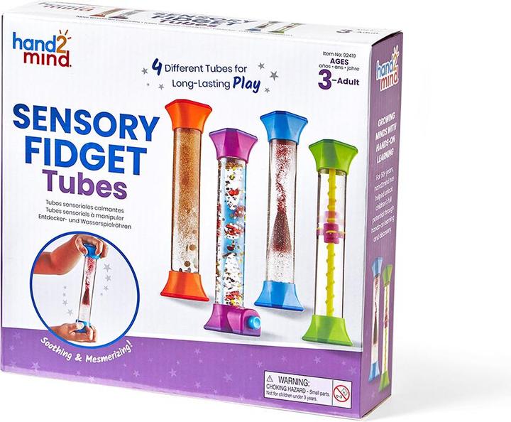 Image du produit Hand2mind Sensory Fidget Tubes, Set of 4