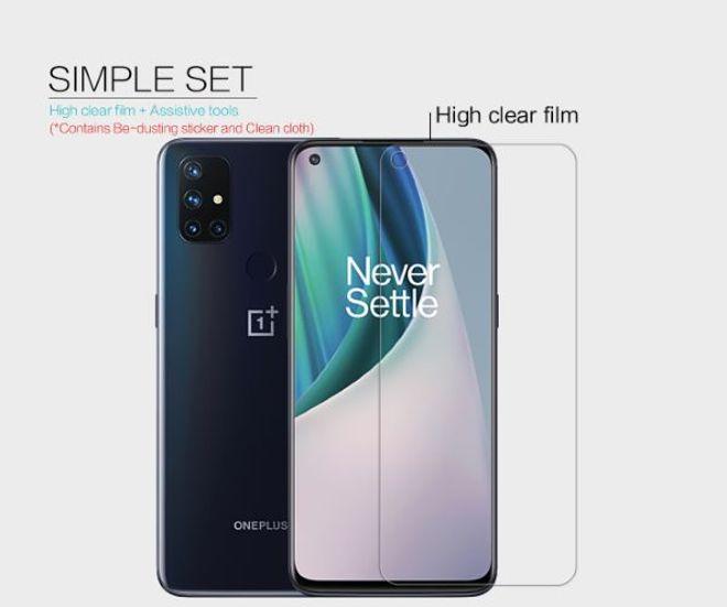 Actual product image Nillkin Super Clear Series Protective Film (1 Piece, OnePlus North)