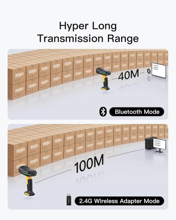 Produktbild Inateck Barcodescanner 75S black (BCST-75S black)