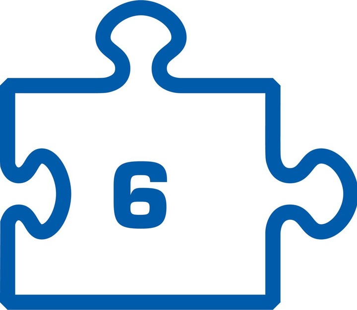 Produktbild Brilliant Tools Zierleistenkeile-Polster-Satz, 6-tlg