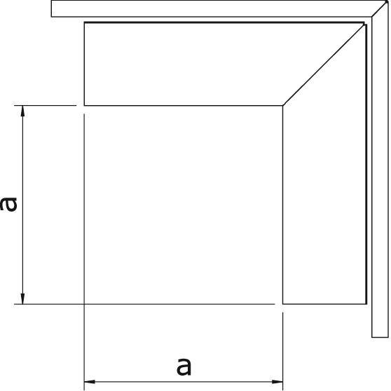 Produktbild OBO Bettermann OBO LKM A60060FS Ausseneck+Oberteil 60x60mm St FS