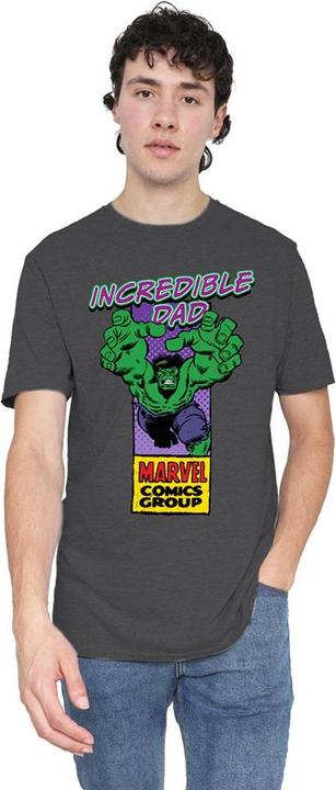 Produktbild Incredible Dad TShirt meliert Vatertag (M)