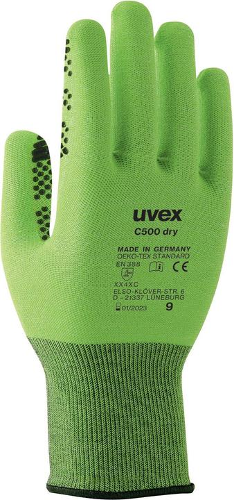 Actual product image Uvex Safety Cut protection glove C500 dry (8)
