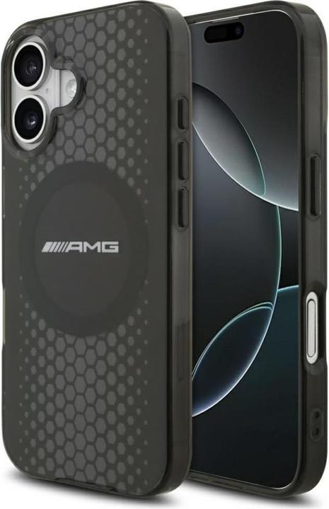 Produktbild Mercedes Case AMG Double Layer Transparent Graphics MagSafe for iPhone 17 black (Apple iPhone 17)
