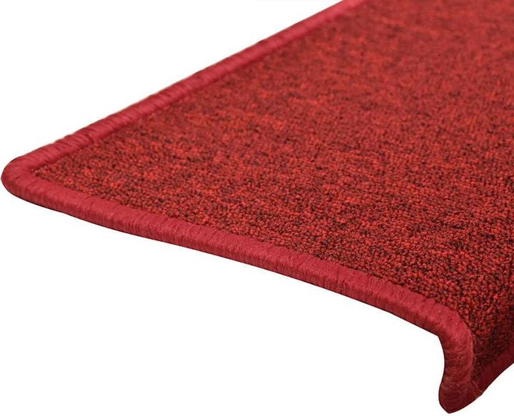 Actual product image vidaXL Step mats 30 pcs. 65x21x4 cm red (65 x 21 x 4 cm)