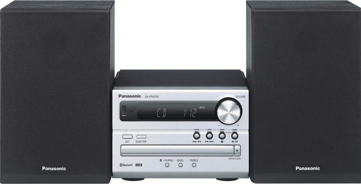 Panasonic Sc-Pm250begs (Bluetooth, CD player, 2x 5 W)
