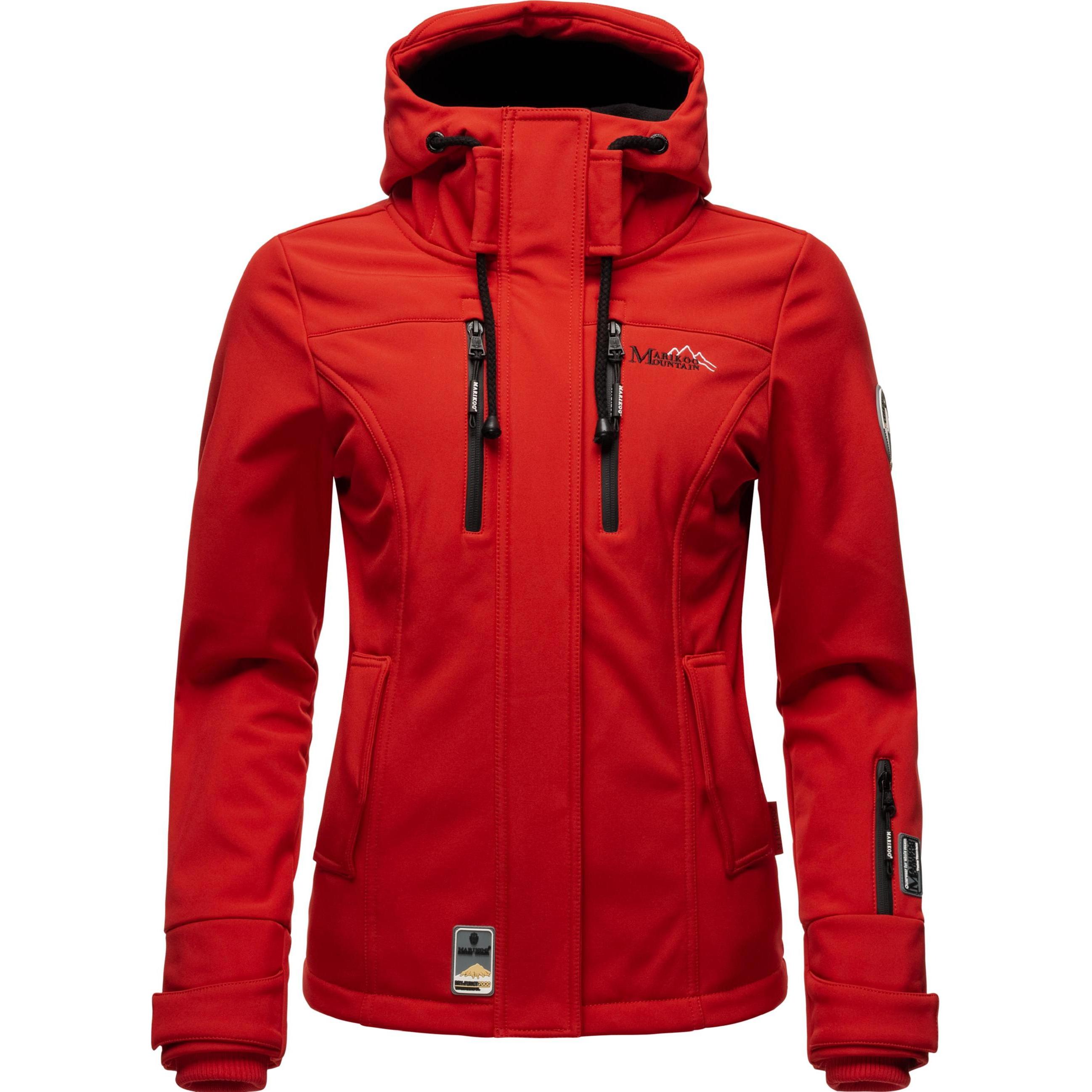 Marikoo, Damen, Jacke, Kleinezicke (L), Rot, L