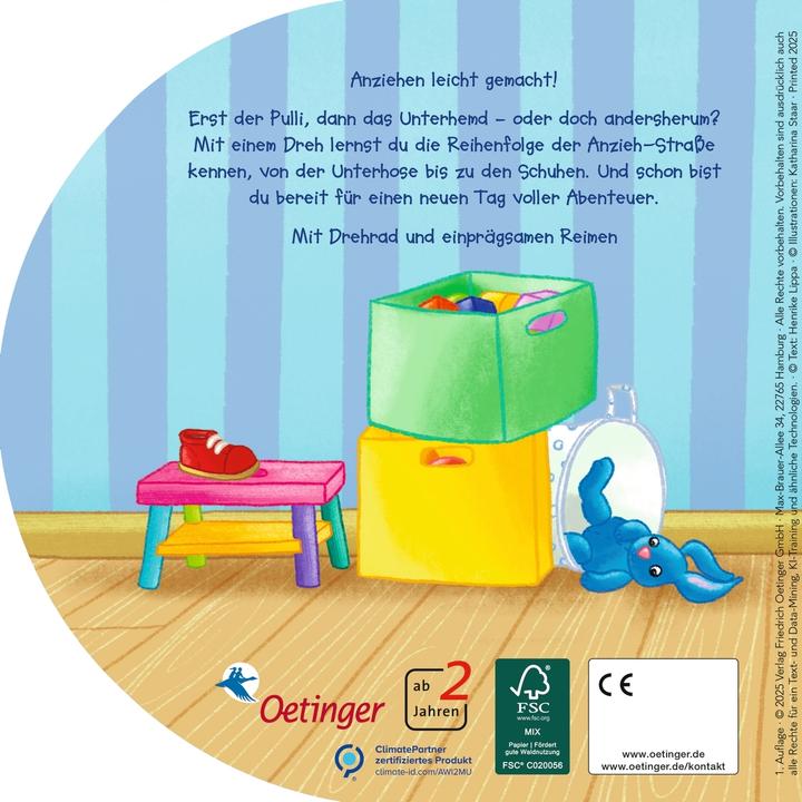 Actual product image Guck mal, was ich kann! Ich zieh mich schon alleine an! (German)