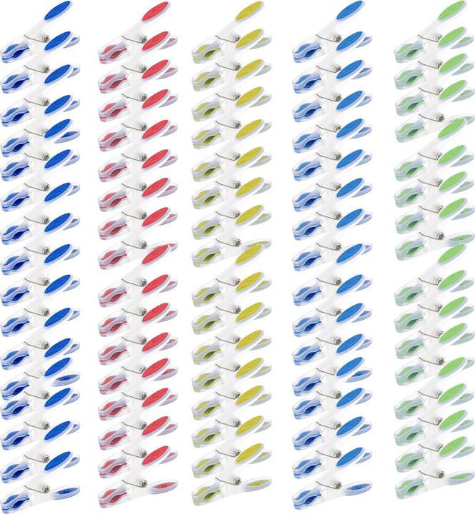 Produktbild Ultra Clean WÃ¤scheklammern mit Soft-Grip, 40 StÃ¼ck, in 5 Farben