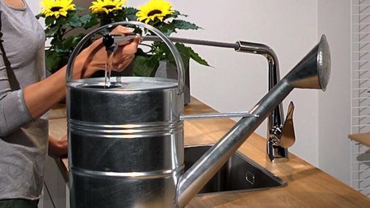 Produktbild hansgrohe Metris Edelstahl