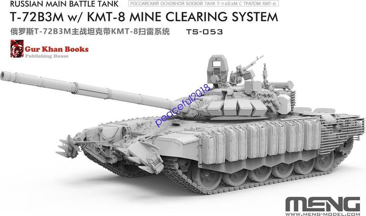 Immagine prodotto Meng-Model Carro armato principale russo T-72B3M con sistema di sminamento KMT-8