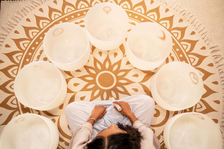 Image du produit Meinl Set de bols chantants en cristal planétaire (Percussion)