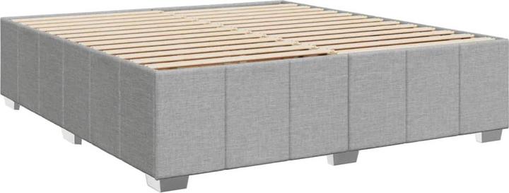 Produktbild vidaXL Bo x springbett mit Matratze 180 x 200 cm Stoff (180 x 200 cm)