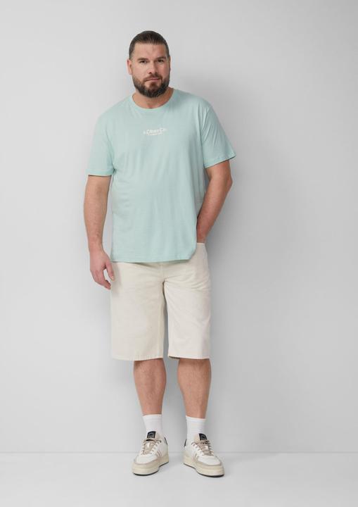 Produktbild S.Oliver T-Shirt T-Shirt aus Baumwolle mit Logo-Print (XXL)