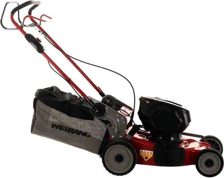 Actual product image Weibang AkkuRasenmäher mit Radantrieb (Rechargeable battery operated)